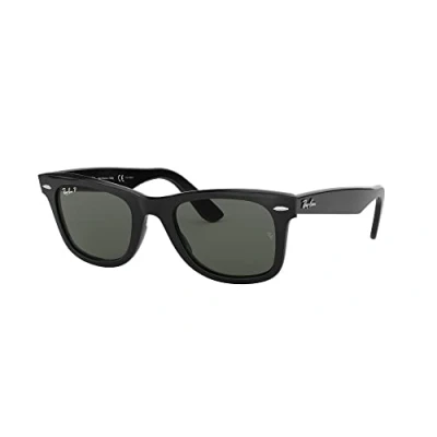 Bild av Ray Ban Unisex RB2140 original Wayfarer polariserade solglasögon, Svart (901/58), L