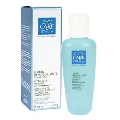 Bild av Eye Care Cosmetics Make Up Remover Lotion 125 ml vattenbas blå