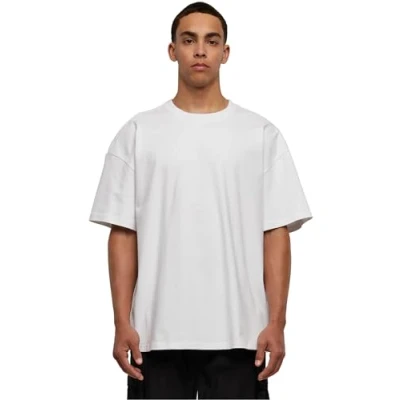 Bild av Build Your Brand T shirt för män, Vit, 5XL