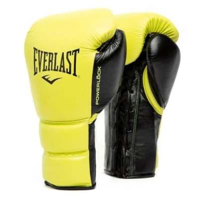 Bild av Everlast Powerlock Pro Fight Boxningshandskar Neon