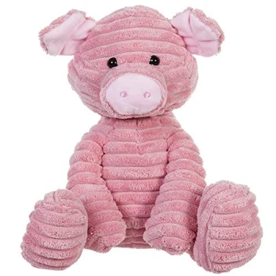 Bild av Apricot Lamb Kordsammet gris plysch mjuk gosig perfekt för barn (manchestergris, 23 cm)