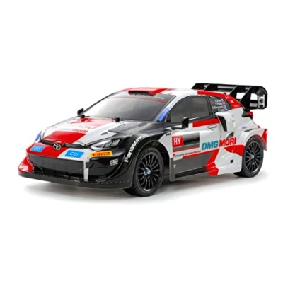 Bild av Tamiya 58716 1:10 RC Toyota Yaris Rally 1 Hyb. TT 02 fjärrstyrd bil, fordon, modelltillverkning, montering, hobby, byggsats, omålad