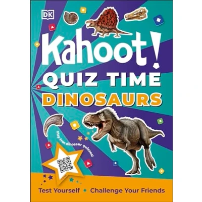 Bild av Kahoot! Quiz Time Dinosaurs: 250 Trivia Questions (with QR Codes Inside for 150 Interactive Bonus Questions) Educational Kids Book