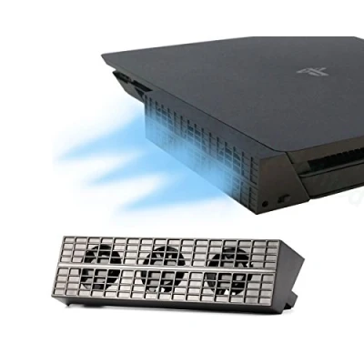 Bild av ElecGear PS4 Slim kylfläkt, Turbo Cooling Cooler, extern USB kylare för automatisk temperaturkontroll PlayStation 4 CUH 2xxx