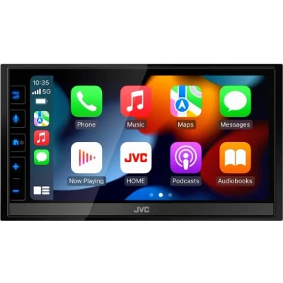 Bild av JVC KW M785DBW 6,8 tums AV mediamottagare med trådlös CarPlay och Android Auto (4 x 50 W, Dab+/FM, Bluetooth, 3 för utgångar, USB, iPod/iPhone kontroll)