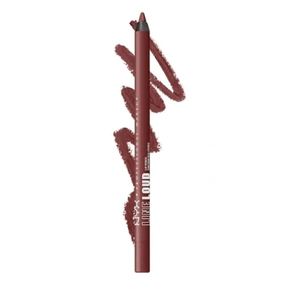 Bild av NYX Professional Makeup Lipliner, matt finish, kyss och färgfast samt torkfast, långvarig, Line Loud, 4 Sassy