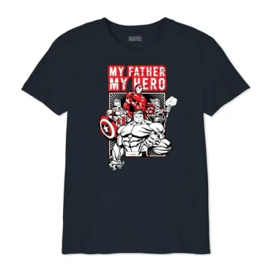 Bild av Marvel T shirt för pojkar, Marin, 10 �r