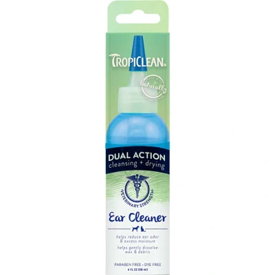 Bild av Tropiclean Dual Action Ear Cleaner 118 ml