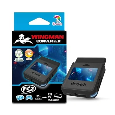 Bild av Brook Wingman PS2 Converter PS 4/3 till PS2/1 trådlös version, Retro Console PS2/PS1/PS Classic konsoler, för konsoler