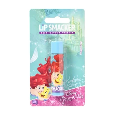 Bild av Lip Smacker Disney Princess Collection, Sjöjungfrun Ariel Enkelt Läppbalsam för Barn, Säkert att Använda och Färgfri en Naturlig Finish, Calypso Berry
