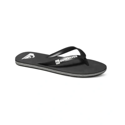 Bild av Quiksilver Molokai Badsandaler, Storlek: 39, Black/white Konstmaterial