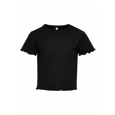 Bild av Kids ONLY Kognella Oneck NOOS Tshirt bas för barn, Storlek: 122/128, Black