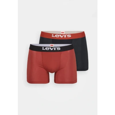 Bild av Levi&#039;s MEN Solid Basic Brief 2 PACK Underkläder, Storlek: Small, Red/black