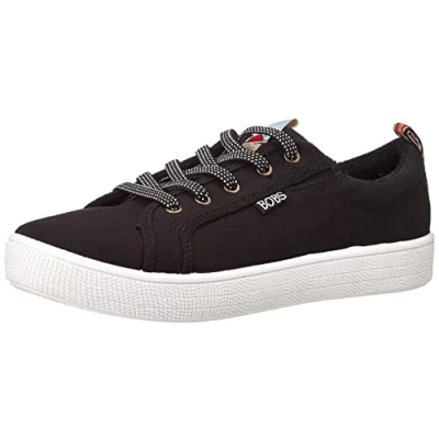 Bild av Skechers dam Bobs B Extra söt sneaker, Svart duk, 38.5 EU