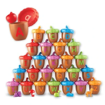 Bild av Learning Resources Alphabet Acorns Activity Set