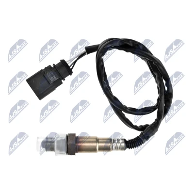 Bild av NTY ESL AU 000 Sonde lambda avant, avant gauche, après catalyseur de diagnostic, Filetage prégraissé VOLKSWAGEN: Golf 5, Polo V 3/5 portes