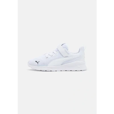 Bild av Puma Anzarun LITE Unisex Neutrala löparskor för barn, Storlek: 28, White Skinnimitation/textil