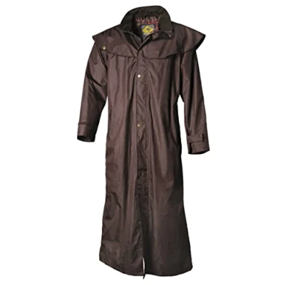 Bild av Scippis Stockman Coat Regnrock, BRUN, XL