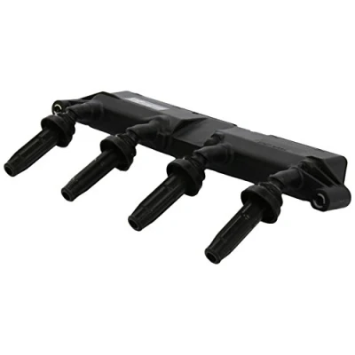 Bild av BERU ZSE048 Bobine d&#039;allumage 4 12 noir SAE Kontaktfeder, Spark Spring avec électronique étage de sortie, Cosse bougie comprise