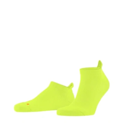 Bild av Falke, unisex, Cool Kick sneakers, sneakerstrumpor, snabbtorkande, ventilerande, hållbart funktionellt material, lätt stoppning, plyschsula, kylande bekväm, sportig, platt söm, 1 par, Gul (Lightning
