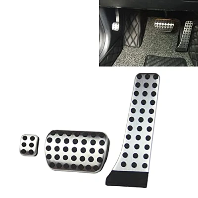 Bild av Pedaler för GLK SLK CLS SL klass W204 W212 W222 X204 R172 W218 R231 broms pedalskydd