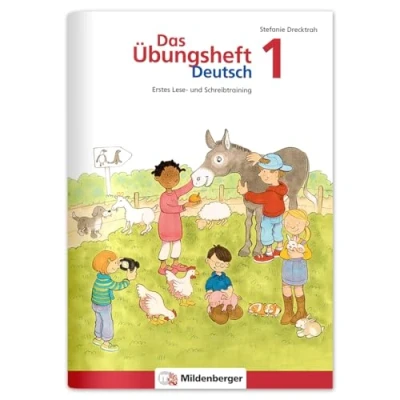 Bild av Das Übungsheft Deutsch 1: Rechtschreib und Grammatiktraining für Klasse 1 bis 4 / Erstes Lese Schreibtraining