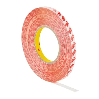 Bild av Dpm tapes GPT PET dubbelhäftande tejp: Stark vidhäftning, håller fast på hårda ytor. 0,21 mm tjocklek, 150 C, UV resistent ex 9088 (9 x 50 m)
