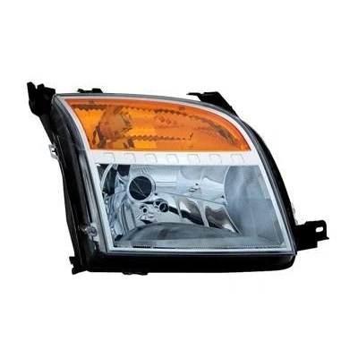 Bild av VAN WEZEL 1811962 Phares droit H4 jaune pour circulation à droite avec commande correcteur de site projecteur P43t FORD: Fusion Break