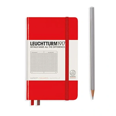 Bild av Notes Pocket Leuchtturm1917 w kratke czerwony 332077