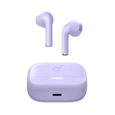 Bild av Soundcore K20i av Anker, Semi in Ear Hörlurar, Trådlösa Bluetooth, 36 timmars speltid, Snabbladdning, Klart ljud, Bekväm passform, ENC 2 Mic Klara samtal, Anpassad EQ, IPX5, Bluetooth 5,6, Appkontroll