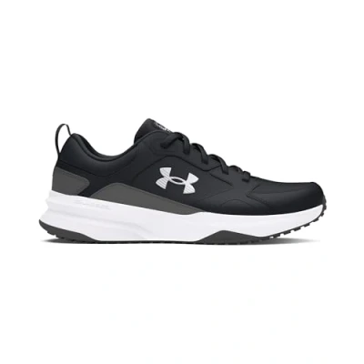 Bild av Under Armour Charged Edge skor för män, Svart Castlerock vit, 40.5 EU