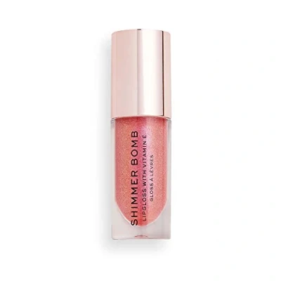 Bild av Makeup Revolution Shimmer BOMB Gloss Läppglans, Storlek: 4.5 ml, Pink