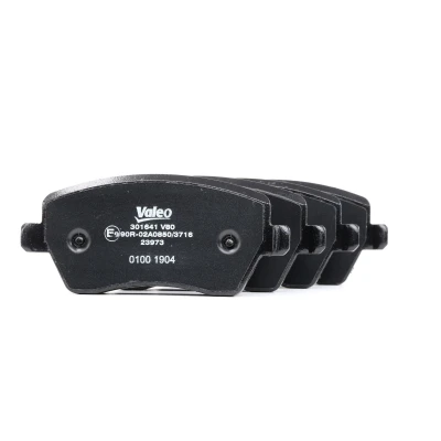 Bild av VALEO 301641 Jeu de plaquettes frein FIRST Essieu avant contact signal d&#039;usure exclu avec tôle anti bruit RENAULT: CLIO 3, Zoe, Captur oscaro,