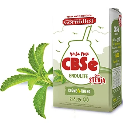 Bild av CBSe Yerba Mate Endulife: 0,5 kg Energi och styrkande dryck, rik på vitaminer antioxidanter, med koffein! Accelererar ämnesomsättningen. Innehåller inget socker.