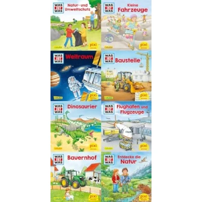 Bild av Pixi 8er Set 296: zeigt dir WAS IST (8x1 Exemplar)