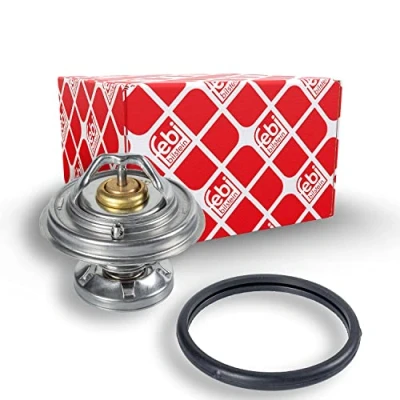 Bild av FEBI BILSTEIN 09672 Thermostat d&#039;eau 85 avec bague d&#039;étanchéité MERCEDES BENZ: Classe E Berline, Sprinter 3 T Van, W124 SSANGYONG: Kyron