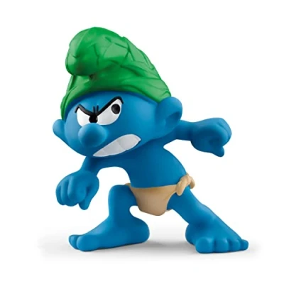 Bild av schleich the Smurfs Vildsmurfen, från 3 år, 20841 Leksaksfiguren, 4 x 5 cm