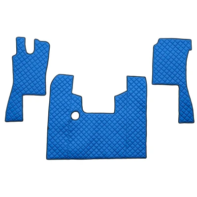 Bild av F CORE FL18 BLUE Ensemble de tapis sol Similicuir avant 3 Bleu