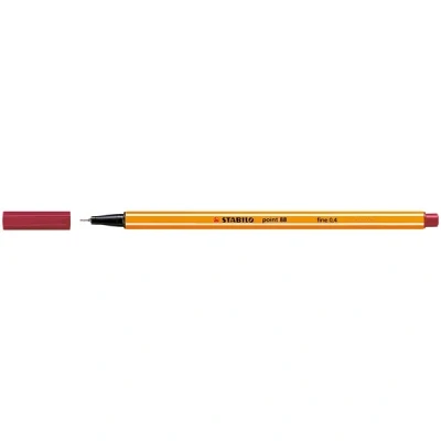 Bild av Fineliner STABILO point 88 1 penna Karmosin