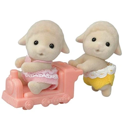 Bild av Sylvanian Families TWIN Sheep Gosedjur för barn, Storlek: One Size, Multi coloured