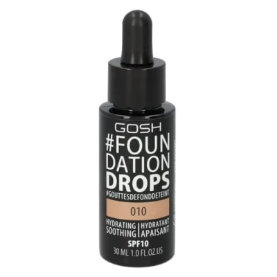 Bild av Gosh Foundation Drops SPF10 No.10 Tan