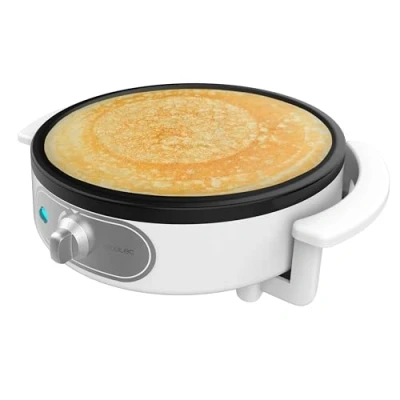 Bild av Cecotec Crepe Maker Fun Creepy. Effekt 1200W, Non Stick Beläggning, Distansrulle Och Spatel, Justerbar Effekt, Ljusindikator, 30,5 Cm Diameter
