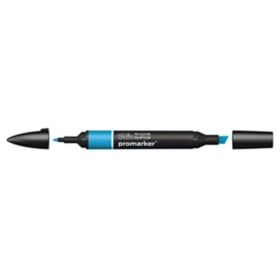 Bild av Winsor &amp; Newton &quot; ProMarker 0203189 professionell layoutmarkör 2 spetsar, fin och bred för ritningar, design layouter Egeiska
