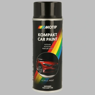 Bild av MOTIP 46830 Peinture combinée pour voitures aérosol noir Kompakt red glossy 400 ml