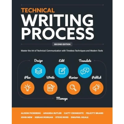 Bild av technical Writing Process: The simple, five step guide that anyone can use to create documents such as user guides, manuals, and procedures