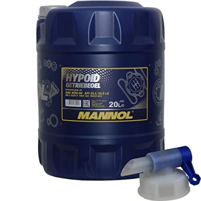 Bild av 20 liter MANNOL växellådsolja hypoid 80W 90 API GL4/GL 5 + utloppskran