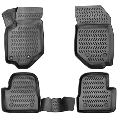 Bild av Design 3D gummimattor set för Peugeot 2008 (II) från 2019 (passar inte i el) extra hög 5 cm kant