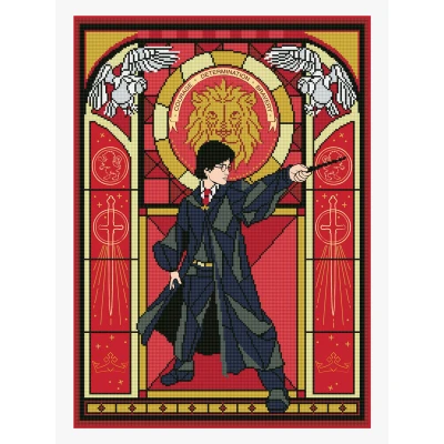 Bild av Diamond Dotz Harry Potter Stained Glass