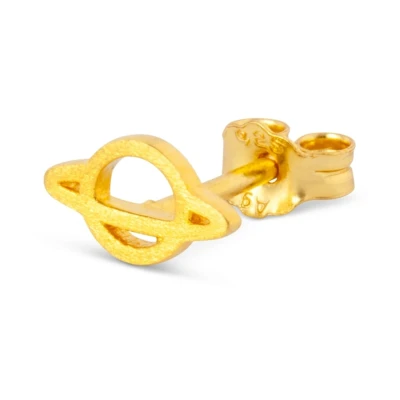 Bild av LULU Copenhagen Saturn Örhänge, Storlek: One Size, Gold plated