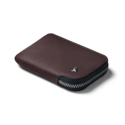 Bild av Bellroy Kortficka läderplånbok för män, Deepplum, Taille unique, (Max. 15 kort och biljetter)